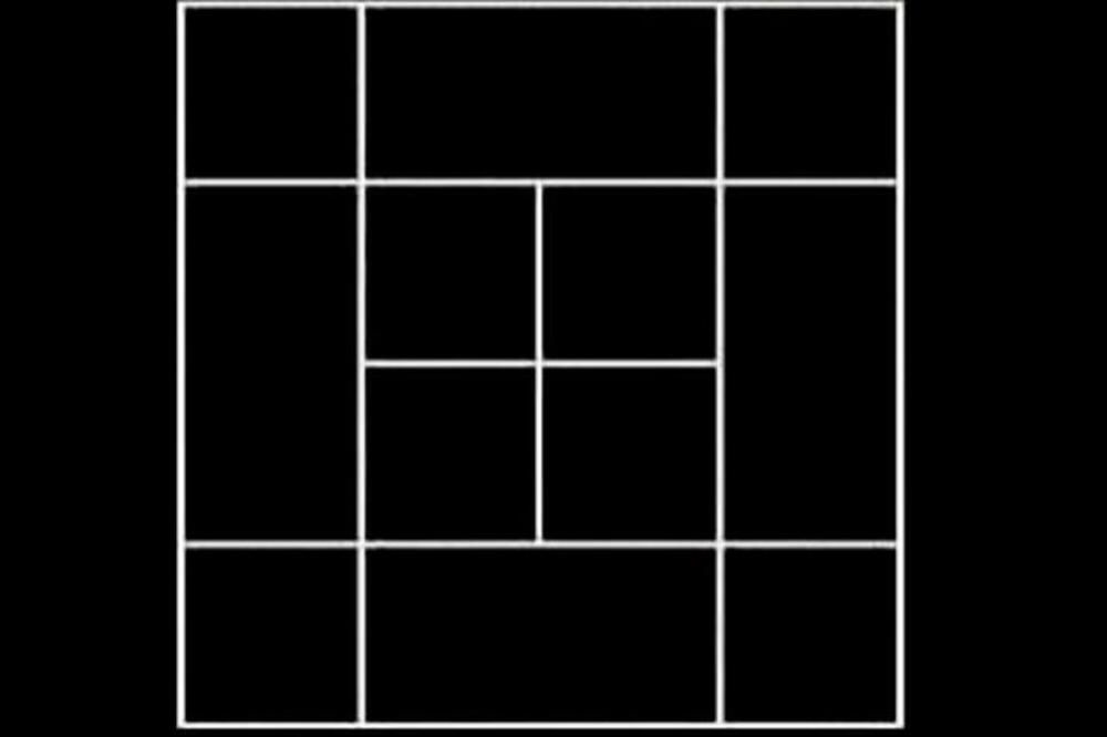 MOZGALICA KOJA MOŽE VRLO LAKO DA VAS PREVARI: Dobro prebrojte KVADRATE NA SNIMKU, nije NAIVNO (VIDEO)