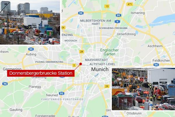 PRVE FOTOGRAFIJE IZ MINHENA! EKSPLODIRALA BOMBA IZ DRUGOG SVETSKOG RATA: Ima povređenih (FOTO)