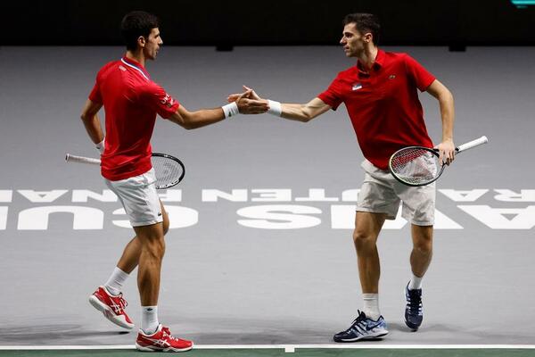 ĐOKOVIĆ: Mislim da smo zaslužili ovu pobedu, ĆAĆIĆ: Svaki meč je sve bolji i bolji, malo smo bili stegnuti!