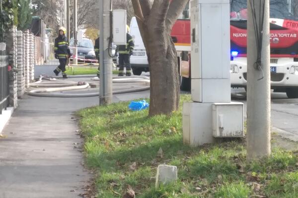 VELIKI POŽAR U MANASTIRU SVETE TROJICE! Vatrogasne jedinice na terenu