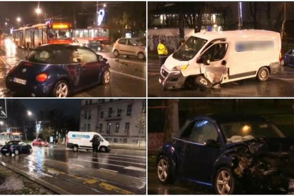 SMRSKANA VOZILA KOD HRAMA SVETOG SAVE! Prve fotografije nakon VELIKOG ČUKANJA u Beogradu (FOTO)