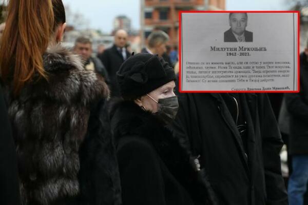 MRKINA SUPRUGA DAŠA OBJAVILA POTRESNU ČITULJU: "Otišao si iz života naglo, ali si ostao u mojim mislima" (FOTO)