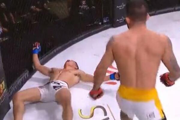 DOMINIRAO 3 RUNDE A ONDA MU SE SVE SMRAČILO: Šampion ga 'uspavao' SPEKTAKULARNIM udarcem iz okreta! (VIDEO)