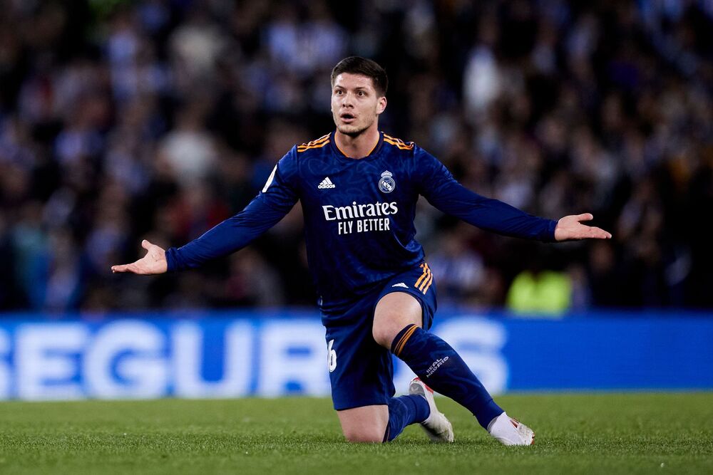 Luka Jović u dresu Real Madrida