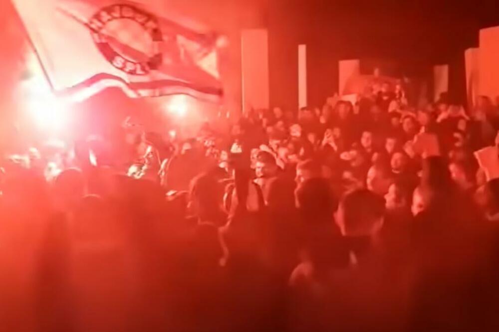 NAVIJAČI DINAMA UPALI U STUDENSKI DOM NAKON DERBIJA: Bakljada Splićana i pesma: Mrzim Dinamo, srpsko ime to (VIDEO)