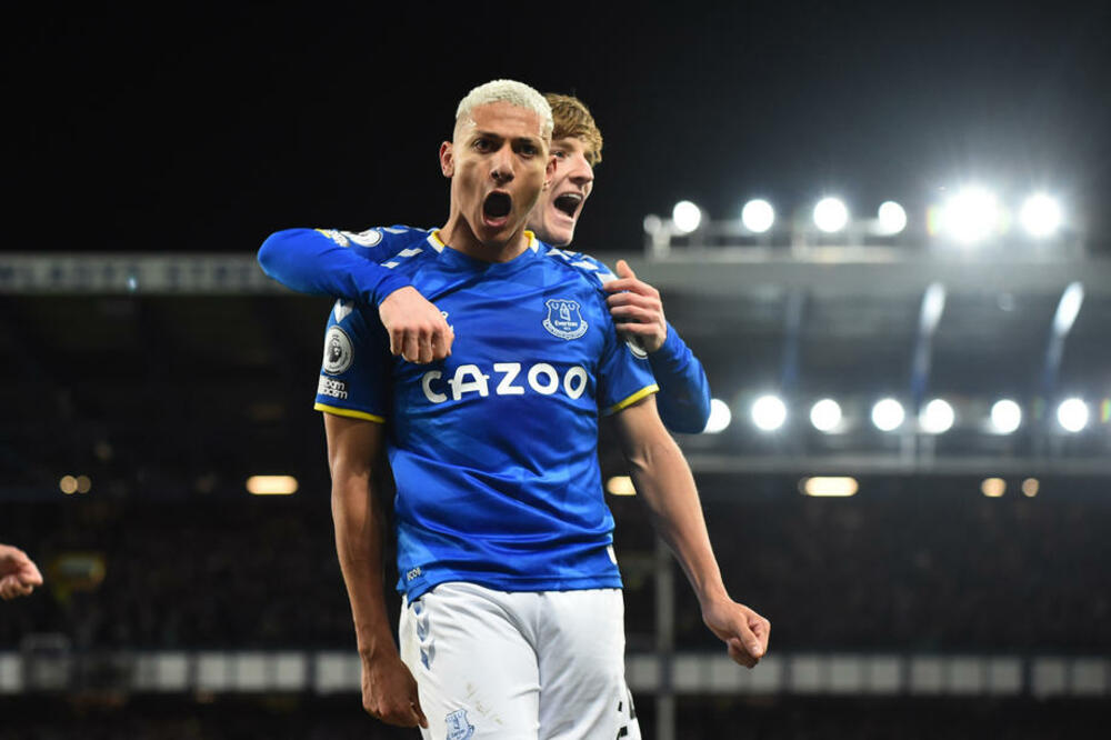 SPEKTAKL NA GUDISONU: 3 gola Rišarlisona, 2 poništena zbog ofsajda, Everton preokretom srušio Arsenal!