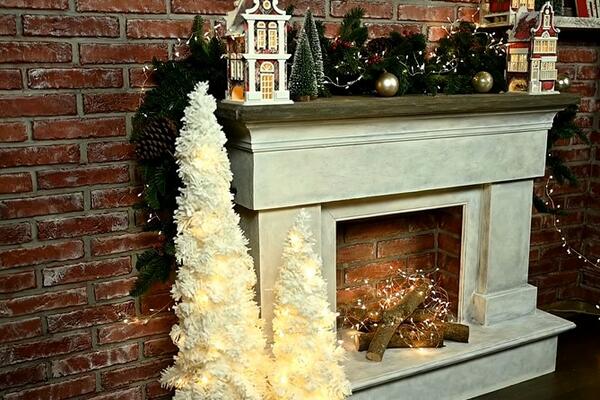 TOLIKO JE LEPO, A JEDNOSTAVNO DA ĆETE ODMAH POČETI DA PRAVITE: KAMIN od stiropora će upotpuniti ZIMSKU IDILU! VIDEO