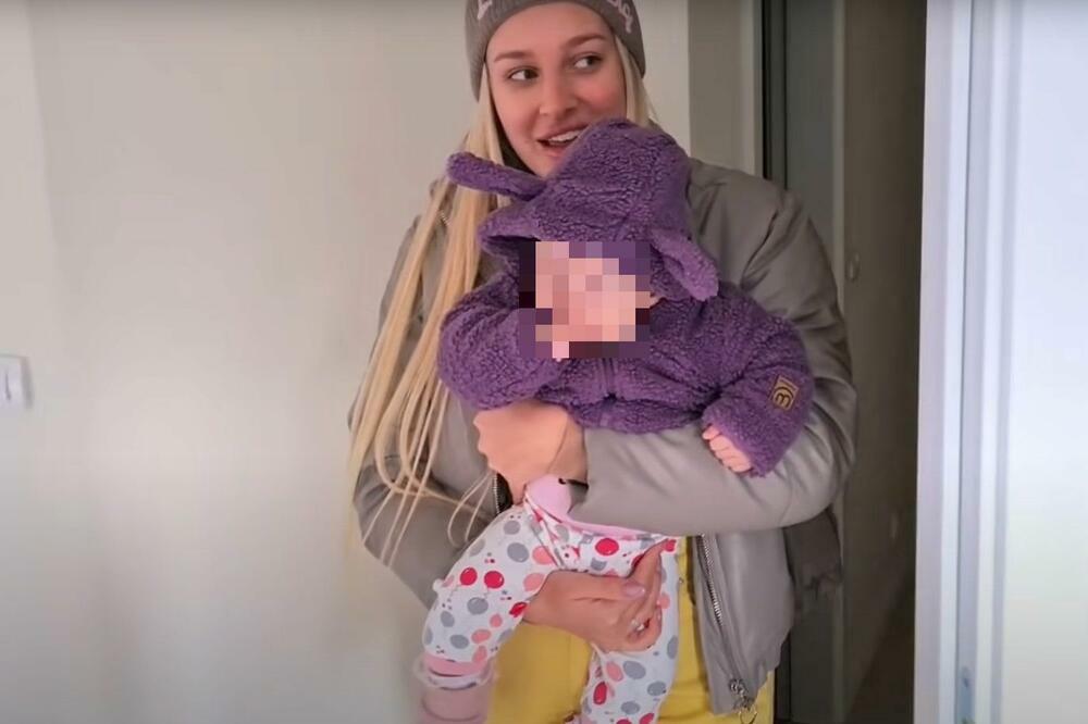 ZASTAĆE VAM DAH KADA BUDETE VIDELI SOBU ĆERKE LUNE ĐOGANI! Novi stan opremaju po najnovijim trendovima, ne štede!