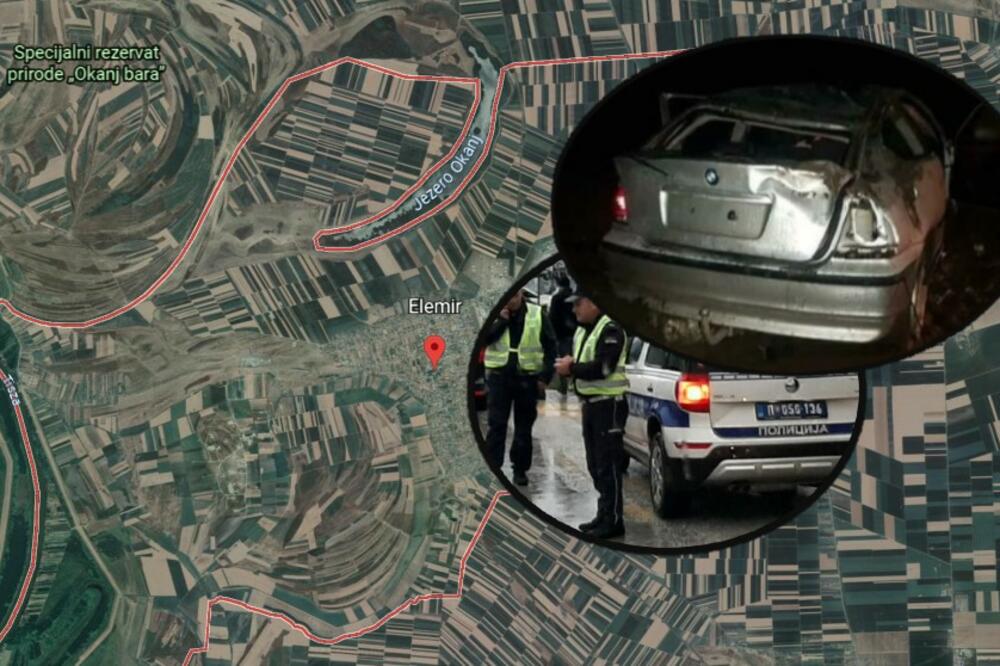 PRVE FOTOGRAFIJE SA MESTA GDE JE POGINULA DEVOJČICA KOD ELEMIRA! BMW uništen do NEPREPOZNATLJIVOSTI (FOTO)