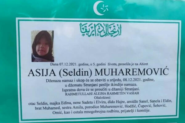 PREMINULA DEVOJČICA (5), TUGA! Roditelji zanemeli od šoka i tuge, BOLNI OPROŠTAJI na društvenim mrežama