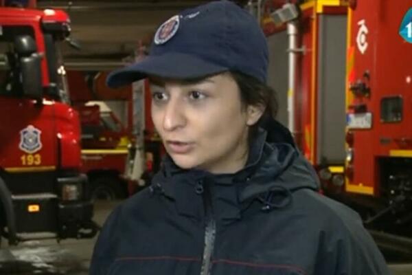 NOVI SAD POSTAO BOGATIJI ZA PRVU ŽENU VATROGASCA: Danijela (30) veruje da čovek ne može biti hrabar bez straha FOTO