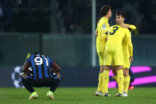 'ŽUTA PODMORNICA' POTOPILA BROD ATALANTE: Posle snega, 5 golova u Bergamu, gotova je grupna faza!