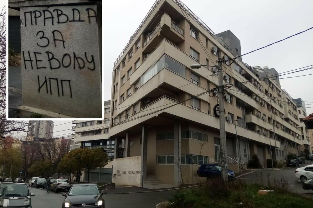 KUĆA KRIMINALACA DAN NAKON HAPŠENJA ŽENA VELJE NEVOLJE I MARETA! Osvanuo grafit podrške za Belivuka, SRAMOTA (FOTO)