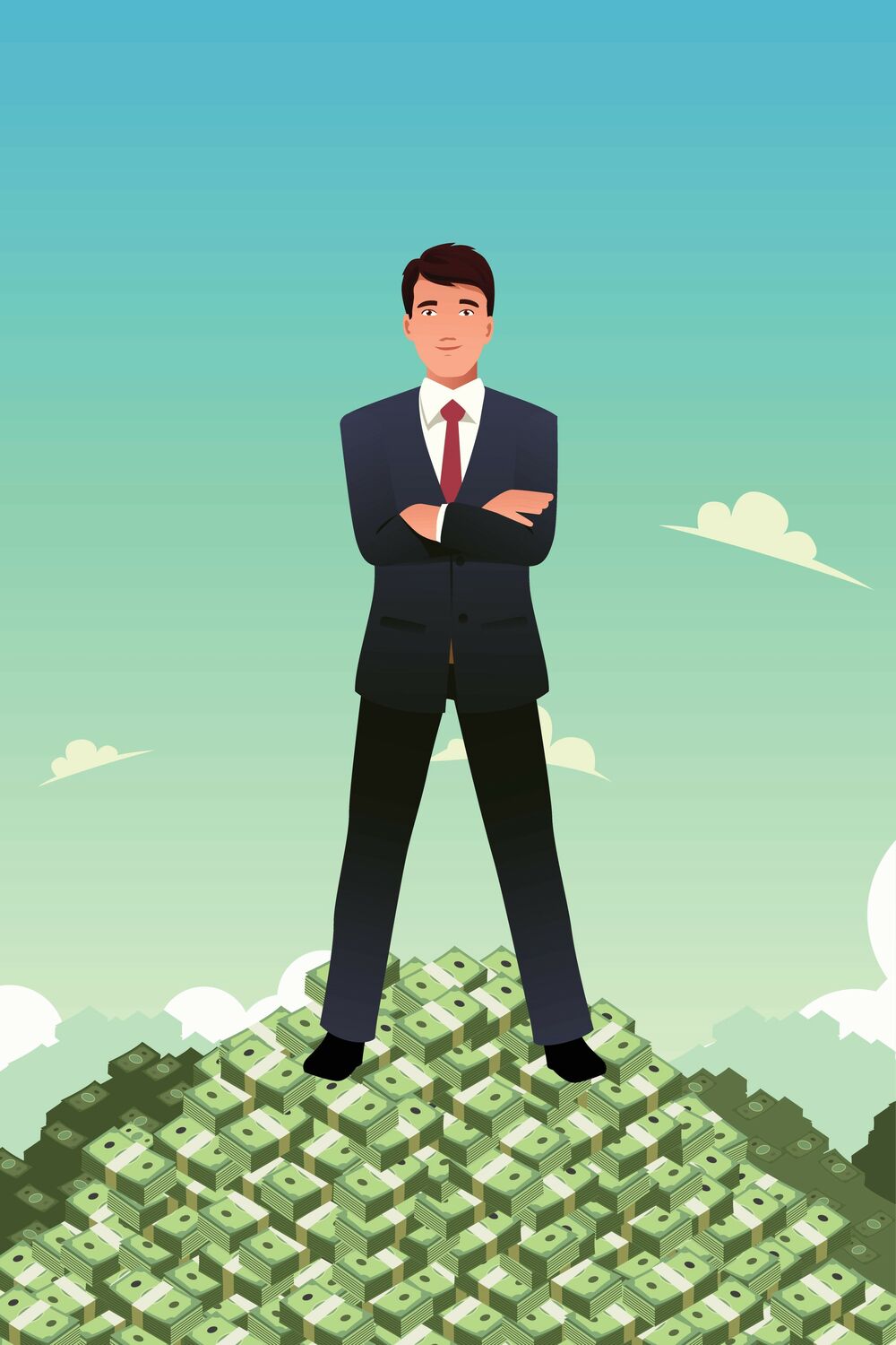 milioner, novac, pare