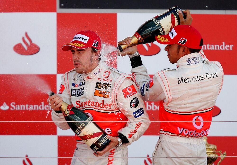 Fernando Alonso, Luis Hamilton