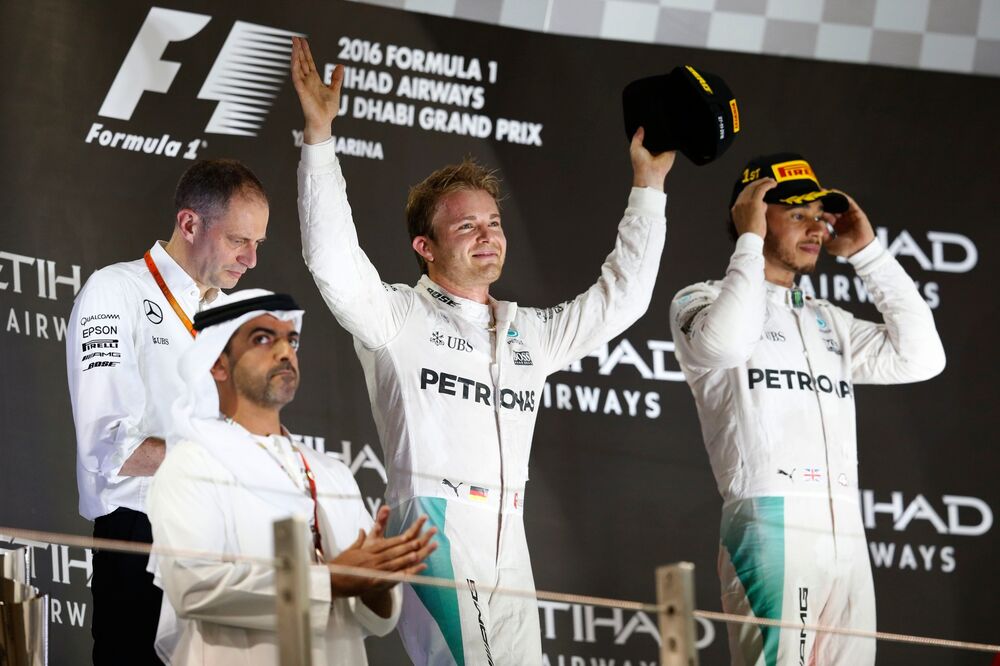 Niko Rozberg, Luis Hamilton, Zebastijan Fetel