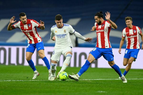 POBEDA REALA PROTIV ATLETIKA: Luka Jović učestvovao u akciji kod drugog gola (FOTO)