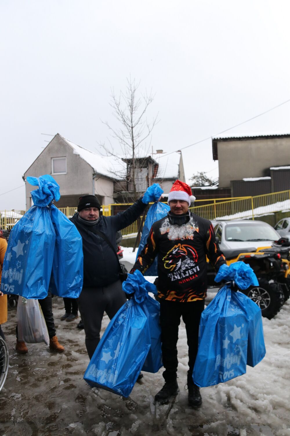 Cerebralna paraliza, Kvadovi, Novogodišnji paketići