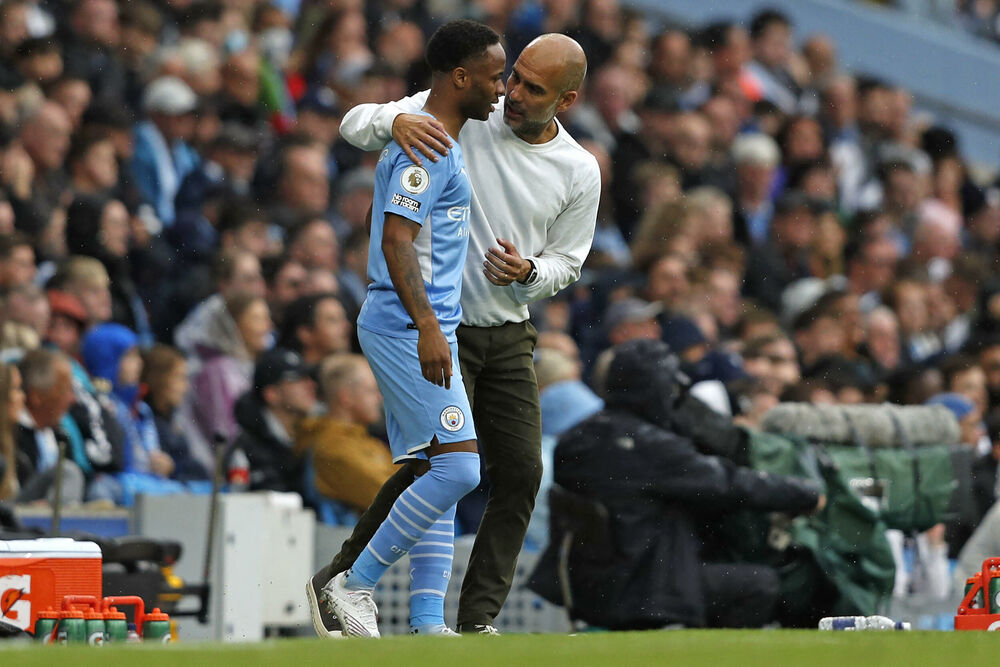 Pep Gvardiola, Rahim Sterling