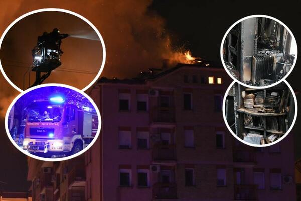 OVAKO DANAS IZGLEDAJU STANOVI POSLE VELIKOG POŽARA U NOVOM SADU: Nekada domovi, sada samo crnilo, čađ i pepeo! FOTO
