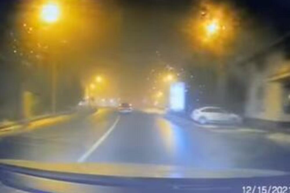 POD PUNIM GASOM KROZ FUTOG! Snimljene poslednje minute pred sletanje sa puta u Čelarevu (VIDEO)