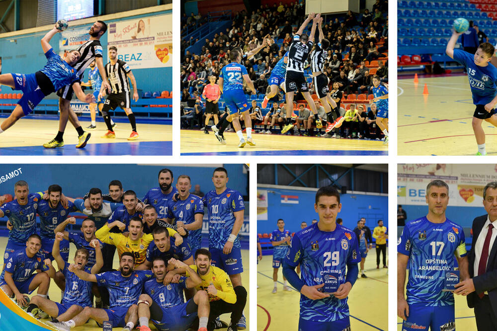 RK ŠAMOT 65 IZBORIO PLEJ-OF ARKUS LIGE: Aranđelovac je definintivno opet GRAD RUKOMETA! (FOTO/VIDEO)