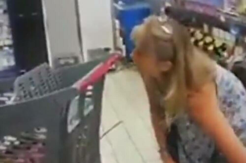 KADA VIDITE ŠTA JE OVA ŽENA STAVILA NA LICE UMESTO MASKE, PAŠĆETE SA STOLICE: Dobro POGLEDAJTE, nije ŠALA (VIDEO)