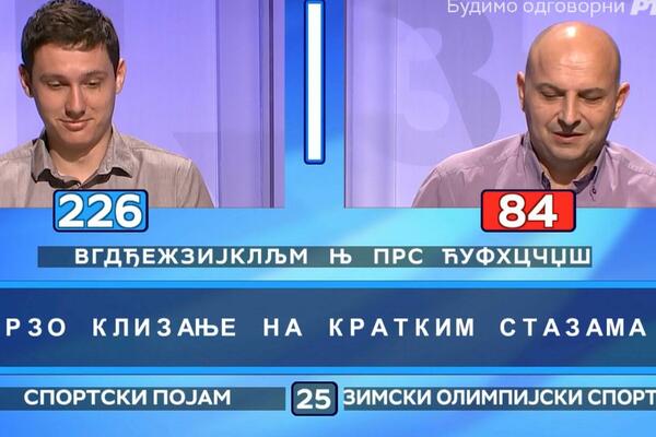 SRBIJA JE GLEDALA SLAGALICU I OSTALA BEZ TEKSTA: Ni sam takmičar NIJE MOGAO DA VERUJE ŠTA JE URADIO, KAKAV HIT!