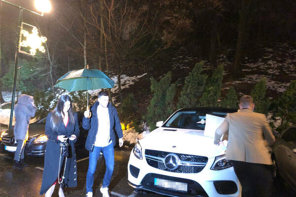 NOVOPEČENI TATA STIGAO NA PROSLAVU POVODOM ROĐENJA ĆERKE! Marko BLISTA, stigla i KUMA! (FOTO)