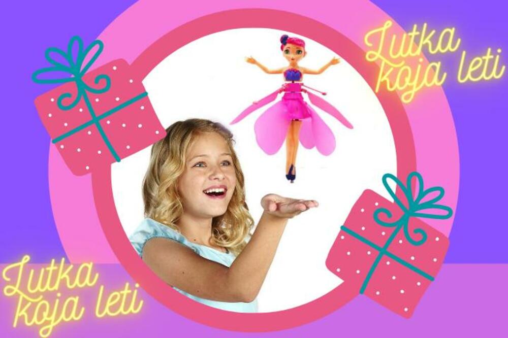 OBRADUJTE DEVOJČICE: Magična lutka - princeza koja može da leti! (HIT CENA)