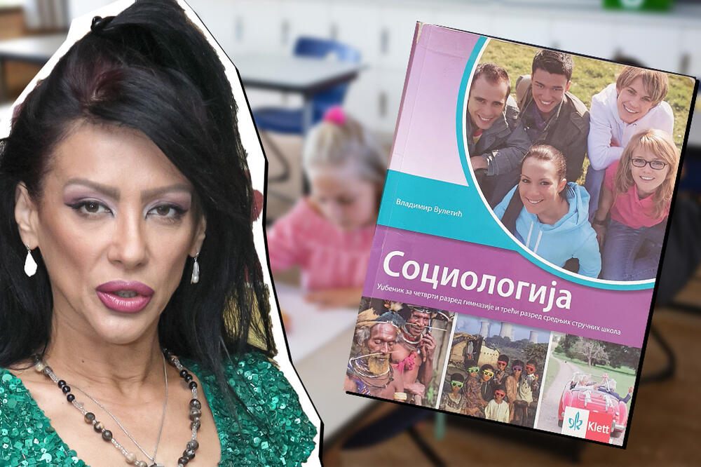 PEVAČICA U UDŽBENIKU ZA SREDNJU ŠKOLU! Grudi na izvolte, za bratele zakačene pare, SKANDALOZNO! (VIDEO)