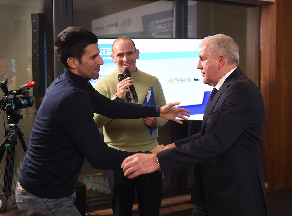 Novak Đoković, Željko Obradović