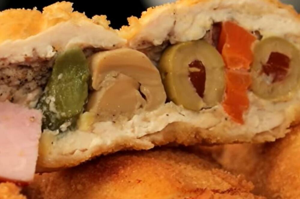 PUNJENA I POHOVANA PILETINA: Smesa za POHOVANJE je DRUGAČIJA, zato je MESO SOČNIJE (RECEPT)