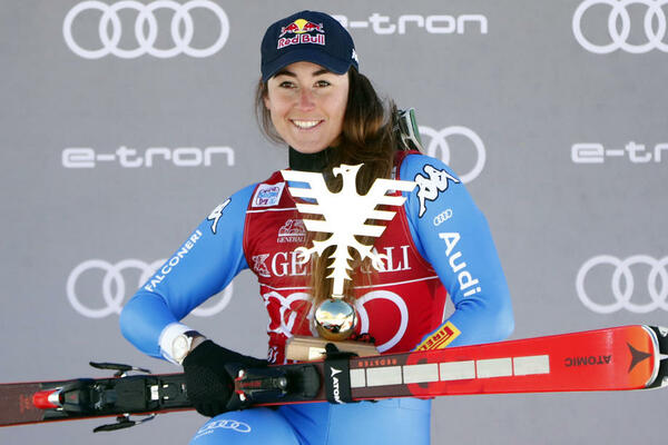 ITALIJANKA NAJBRŽA U SPUSTU: U Kortini je Gođa odnela pobedu, uprkos velikim problemima na stazi!