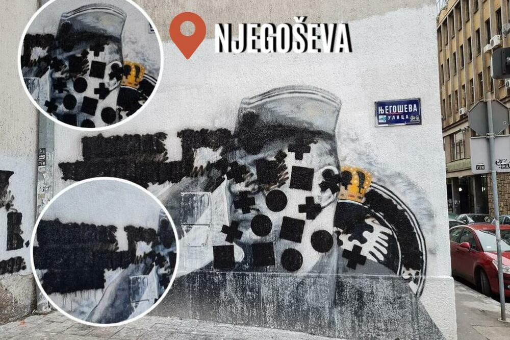 NEMA KRAJA IDEOLOŠKOM RATU, UNIŠTEN MURAL RATKU MLADIĆU! Evo šta su nam rekli ljudi iz KOMŠILUKA, DOKLE VIŠE? FOTO