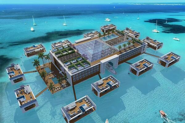 PRVI PLUTAJUĆI RIZORT OTVARA SVOJA VRATA 2023. GODINE: Pogledajte kako će izgledati OAZA LUKSUZA (FOTO)