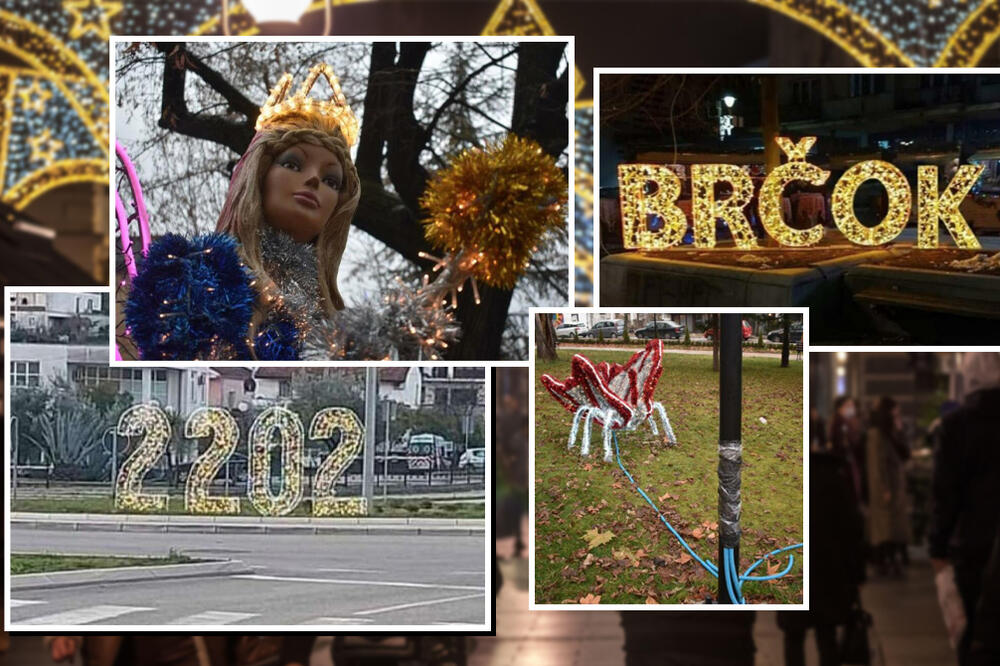 NEKRUNISANI KRALJEVI NOVOGODIŠNJE DEKORACIJE: Zbog UKRASA u OVIM gradovima već danima REGION PLAČE OD SMEHA! (FOTO)