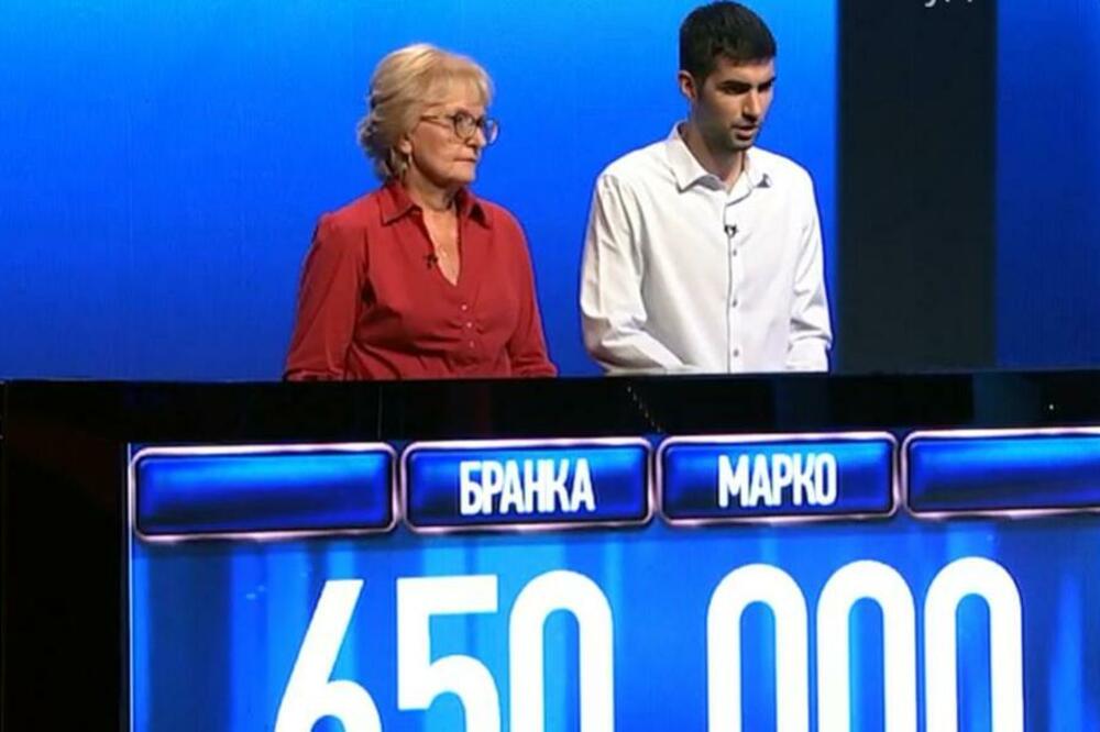 "SADA IDEM DA JEDEM, JAKO SAM GLADAN!" Marko i Branka iz Potere ODUŠEVILI SRBIJU, osvojili lepu sumu novca