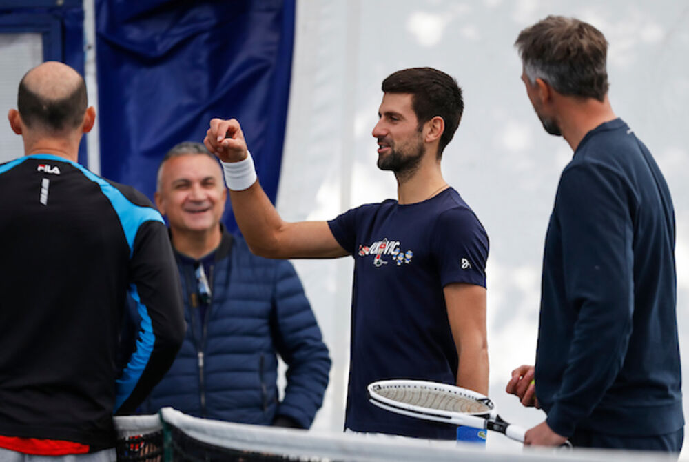 Novak Đoković, Srđan Đoković