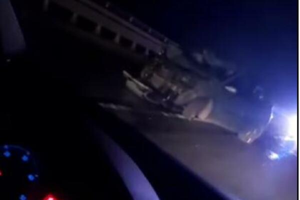 LANČANI SUDAR KOD LESKOVCA! Ima povređenih