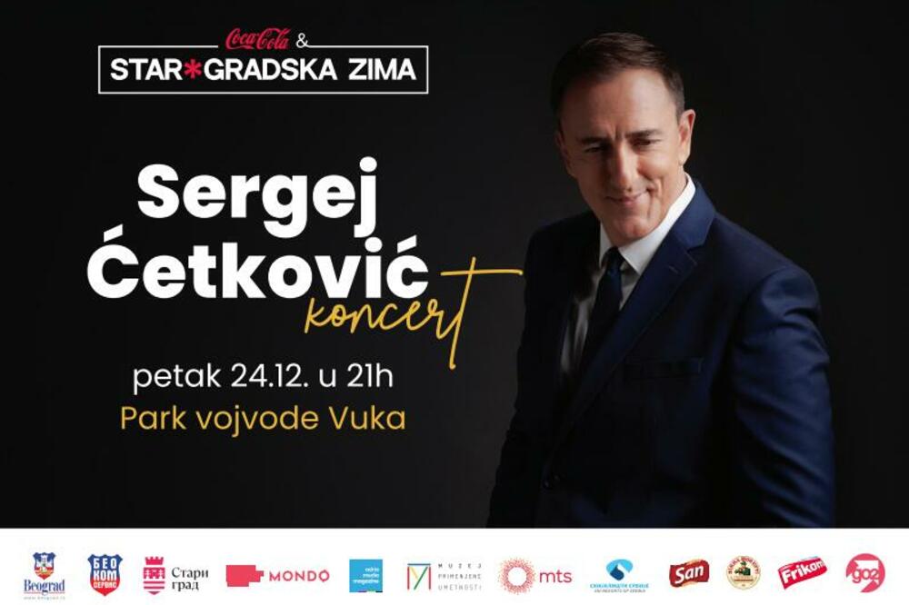 NAJLEPŠE BALADE SAMO NA STAROGRADSKOJ ZIMI: Sergej Ćetković vam sprema nezaboravan provod u Parku vojvode Vuka