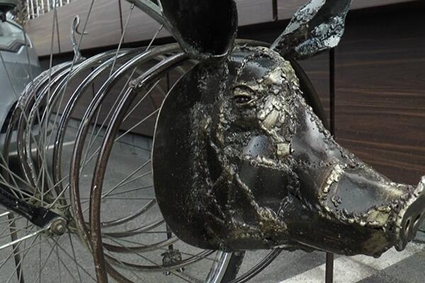 REŠENA NAJVEĆA ČAČANSKA MISTERIJA! Evo ko je napravio svinjski parking za bicikliste koji je POSTAO HIT! (FOTO)