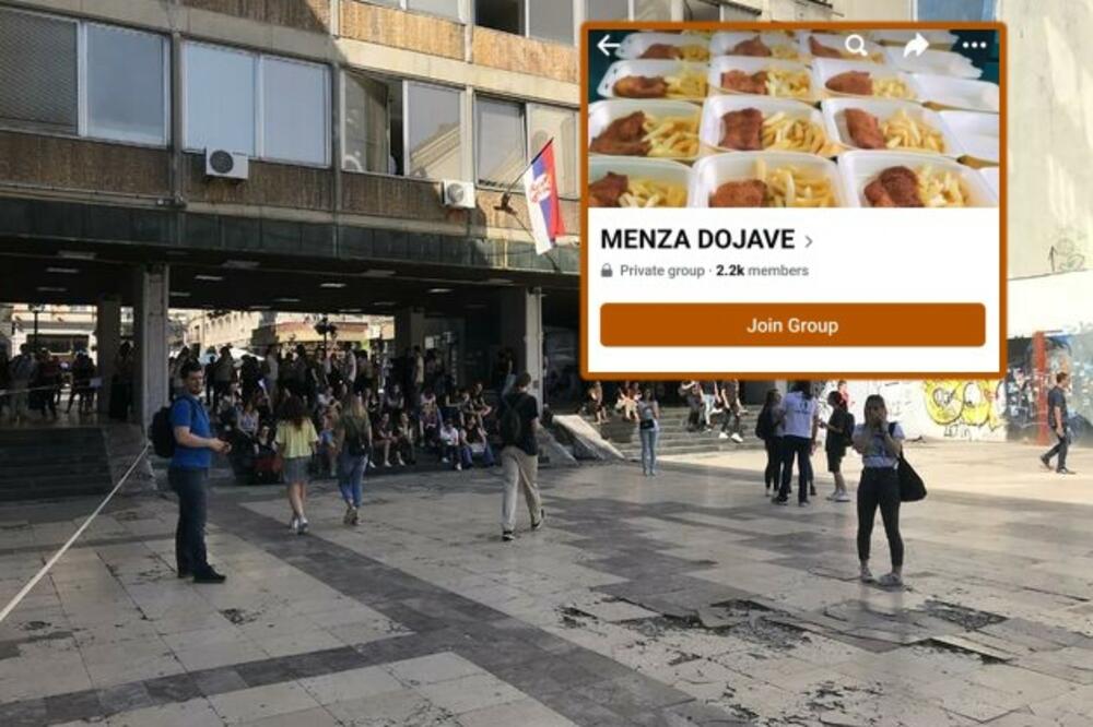 STUDENTI NA FEJSBUKU IMAJU GRUPU U KOJOJ DOJAVLJUJU ŠTA JE NA MENIJU U MENZI: Genijalan izum (FOTO)