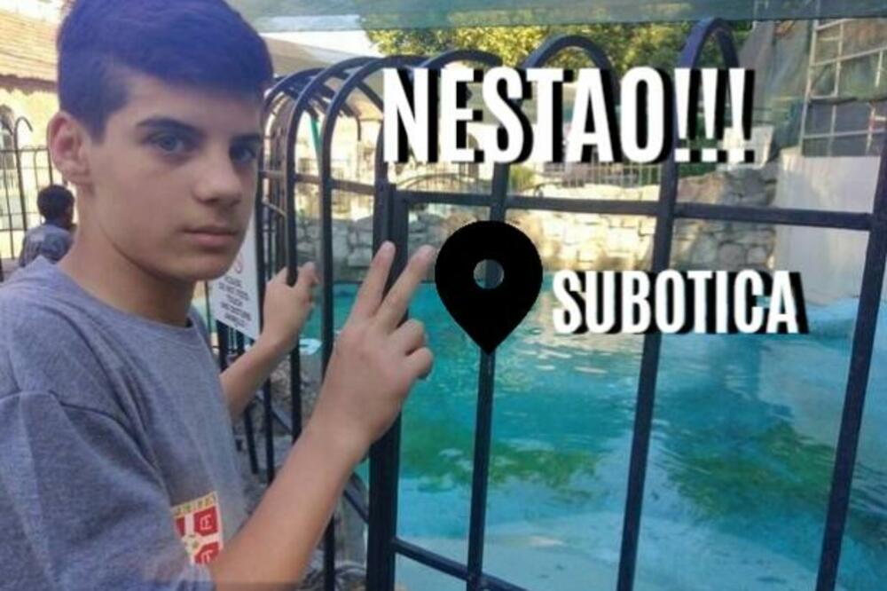 NESTAO MALI DENIS (13) IZ SUBOTICE: Otac za Espreso ispričao šta se desilo: Nema kod sebe telefon, ni dokumenta