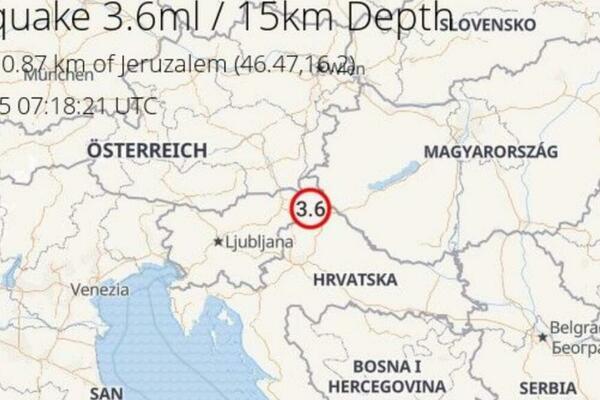 JAK POTRES U SLOVENIJI NA BOŽIĆNO JUTRO: "Krevet mi se jako tresao, skočio sam na noge, nisam znao šta se događa"