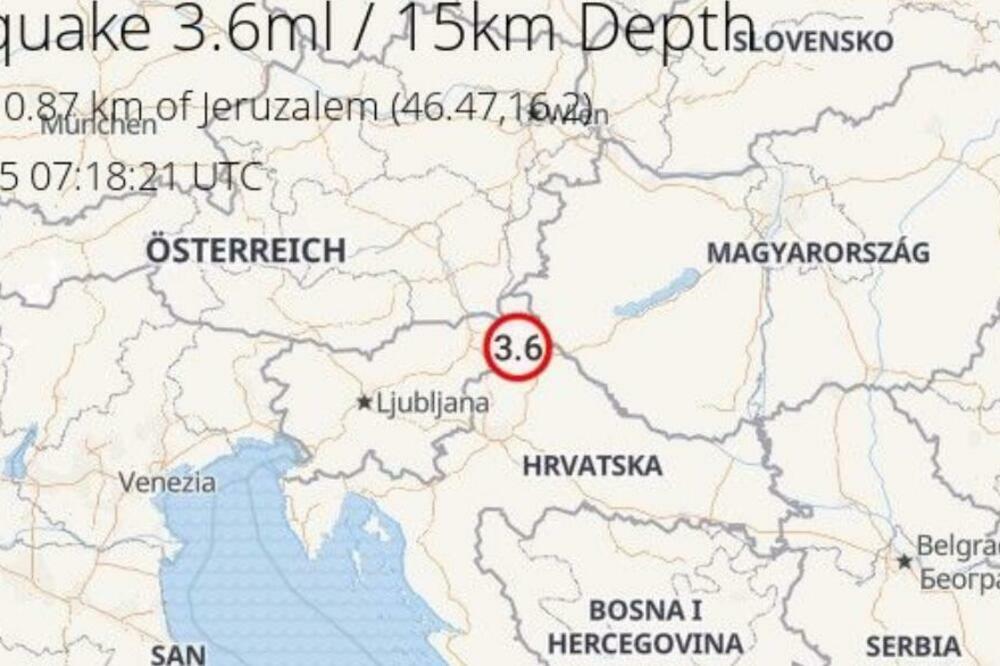 JAK POTRES U SLOVENIJI NA BOŽIĆNO JUTRO: "Krevet mi se jako tresao, skočio sam na noge, nisam znao šta se događa"