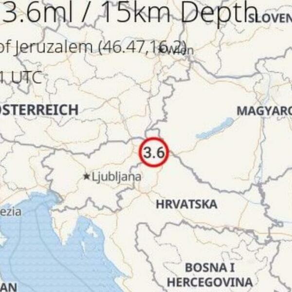 JAK POTRES U SLOVENIJI NA BOŽIĆNO JUTRO: "Krevet mi se jako tresao, skočio sam na noge, nisam znao šta se događa"