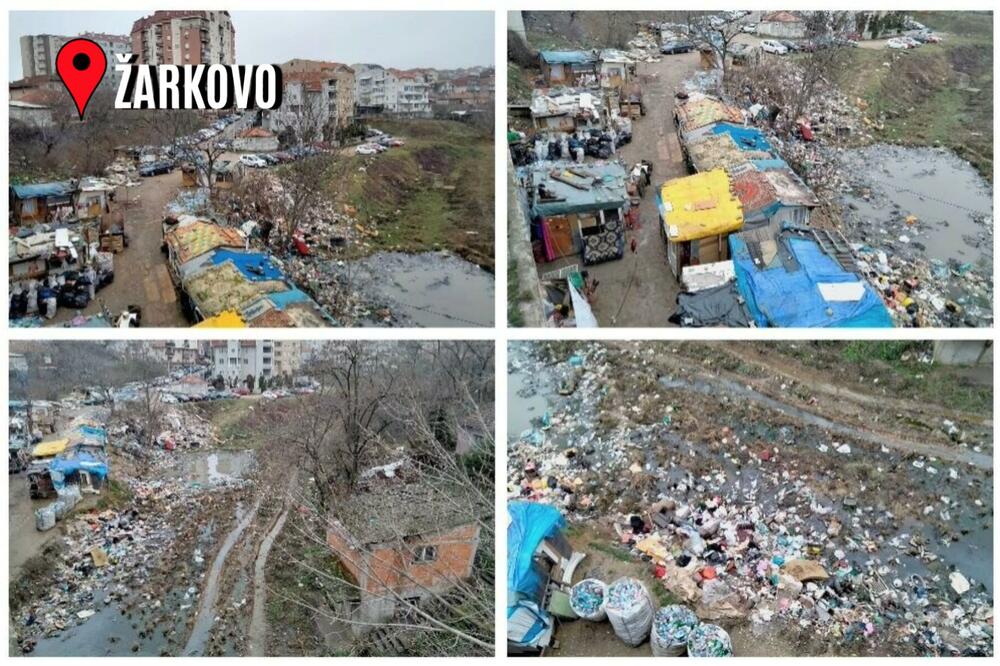 SLIKA DANA STIŽE IZ ROMSKOG NASELJA U ŽARKOVU: "Stavili sijalice na prozor, a tonu kao u Titaniku" (FOTO)