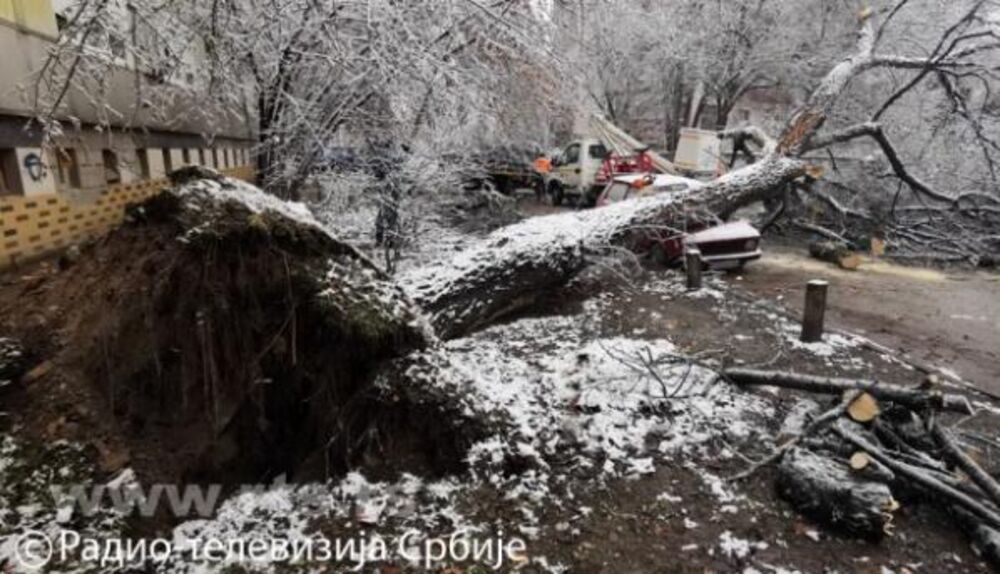 Subotica, Ledena kiša