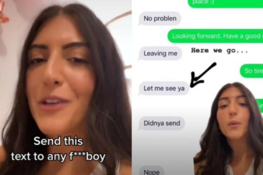 DEVOJKA OTKRILA ŠTA ŠALJE MUŠKARCIMA KADA JOJ TRAŽE GOLE FOTOGRAFIJE: Mnogi su se "UPECALI" na njenu FORU! (VIDEO)